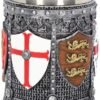 Magicun N.Giftware~English Tankard Mug 17.5cm Silver