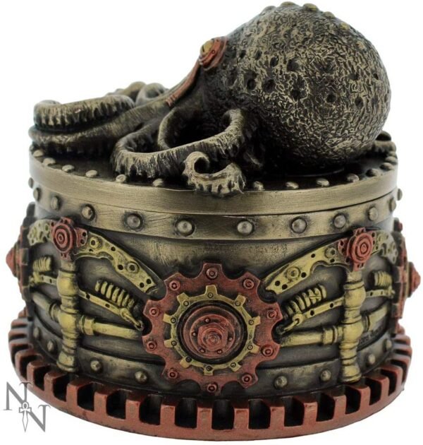 Magicun N.Giftware~Boxtopus Box 16cm Bronze