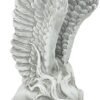 Magic  Collection~Design Toscano Remembrance and Redemption Angel Religious Garden Statue, Medium 15 Inch, Polyresin, Antique Stone