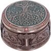 Wiccan Collection~Tree of Life Box 10cm, Resin, Bronze, One Size