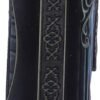 Artist Collections~ Lisa Parker Spirits of Salem Black Cat Skull Map Embossed Purse, 18.5cm