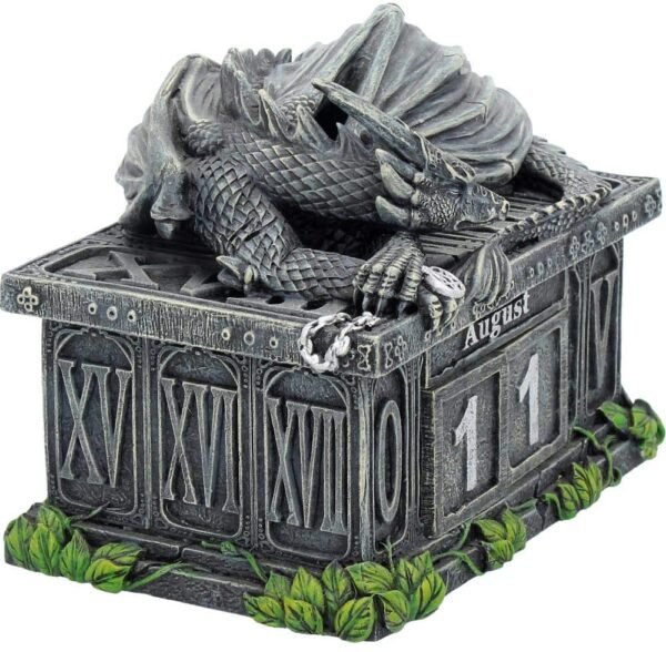 Fantasy Collection~ B2942H7 Fortune's Keeper Calendar 10.8cm Grey, Resin