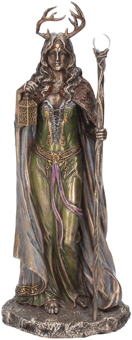 Wiccan Collection~Keeper of The Forest Figurine 16cm Bronze