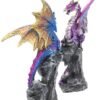 Magicun N.Giftware~Realm Protectors (Set of Two) Figurine 15cm Purple