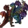 Fantasy Collection~ Scaled Squad Set of 3, Resin, Multi-Coloured, One Size