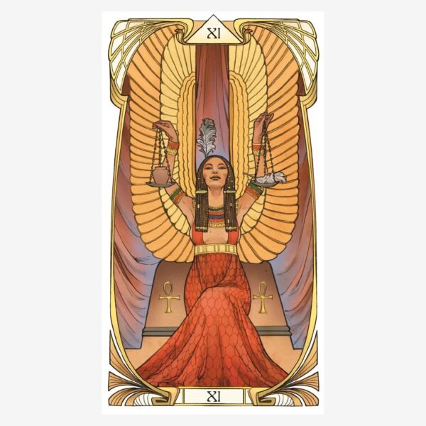 NEW Egyptian Art Nouveau Tarot Card Oracle Deck 78pcs Tarot Card Board Game Oracle Cards Tarot Deck Divination Astrology