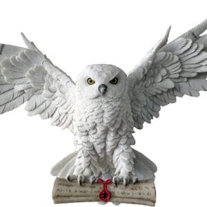 Animal Collection~ The Emissary Wall Plaque 32cm White