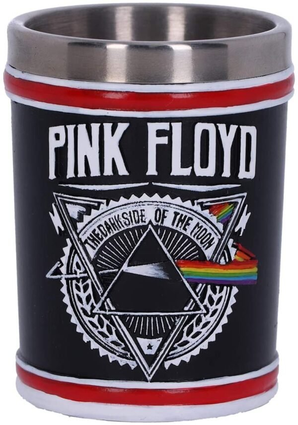 Band Merchandise~ B4897P9 Pink Floyd Darkside of The Moon Tour Shot Glass, Black, 7cm
