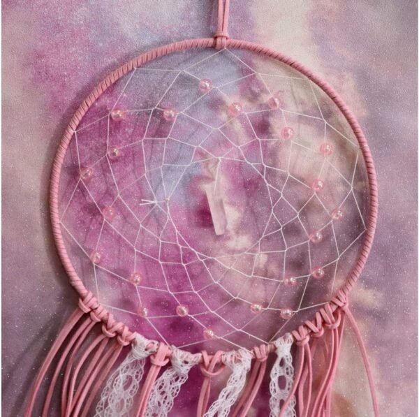 Light Collection~Pink Purity 20cm Dreamcatcher