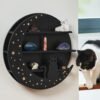 Cat Wall Display  Cat-Shaped Floating Shelves Wall Decor