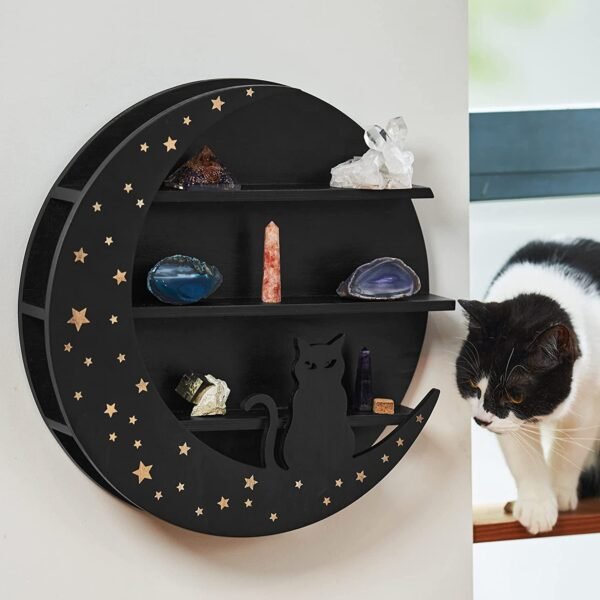 Cat Wall Display  Cat-Shaped Floating Shelves Wall Decor