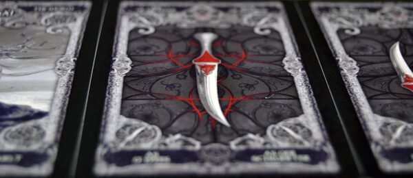 Wiccan Collection~Fournier Nekro Tarot Cards 12cm Black