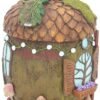 Nemesis Now Acorn Fairy House Figurine 18.5cm Brown, Resin