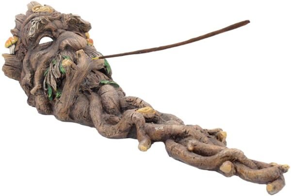 Magicun N.Giftware~Forest Spirit Incense Burner 14cm Brown