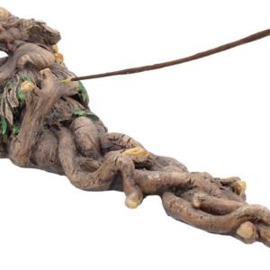 Light Collection~D2693G6 Forest Spirit Incense Burner 14cm Brown