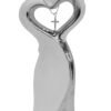 Magic  Collection~epiphaneia Christian Wedding Statue with Poem and Cross in Heart - Wedding Gifts for The Couple in Love, Engagement, Anniversary, Bridal Shower, Present for Bride & Groom, Religious Marriage