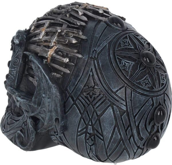 Mythology Collection~ Sword Skull 18.5cm Figurine, Resin, Black