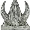 Magicun Altar~Dryad Design Moon Goddess Statue Silver Finish