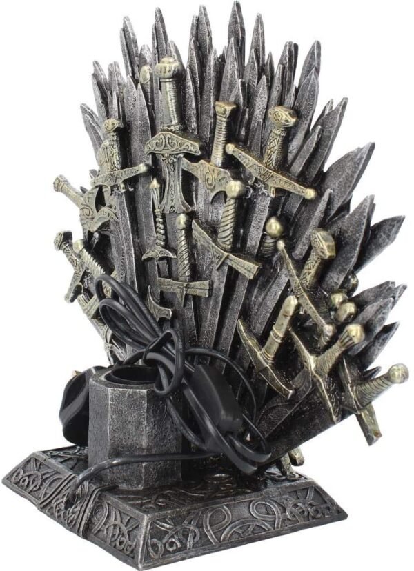 Nemesis Now Sword Lamp 38cm, Resin, Silver