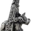 Magicun Altar~Dryad Design Freyr Norse God of Harvest Figurine - Stone Finish