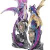 Magicun N.Giftware~Realm Protectors (Set of Two) Figurine 15cm Purple