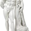 Magic  Collection~Design Toscano WU74741 Farnese Hercules Roman God Statue, 10 Inch, Bonded Marble Polyresin, White