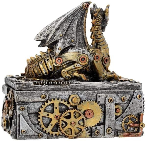 Fantasy Collection~ U3821K8 Secrets of the Machine Box 19.5cm Silver