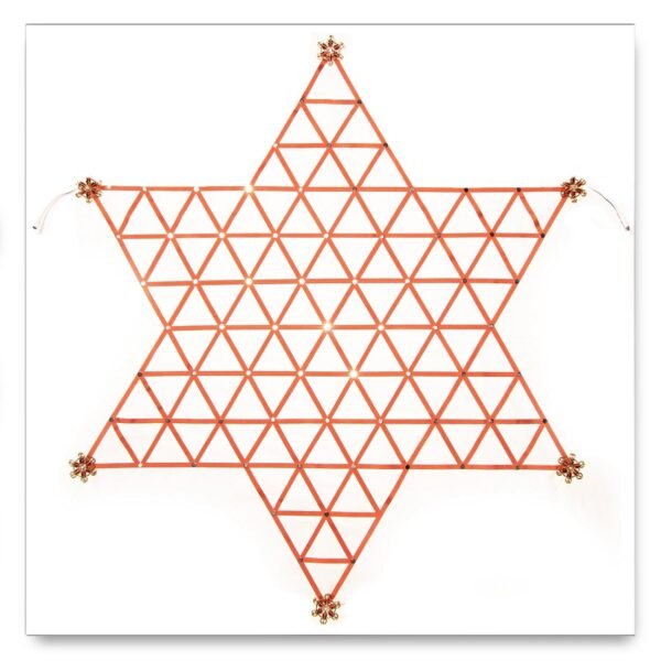 Magnetic Crystal Mat Healing System 4' x 4 ' with Two 7 Inch Quartz Crystal Healing Tool - Buddha Maitreya the Christ Etheric Weaver ®