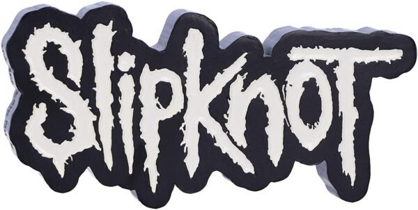 Band Merchandise~ Officially Licensed Slipknot Logo Bottle Opener Fridge Magnet, Black, 13cm