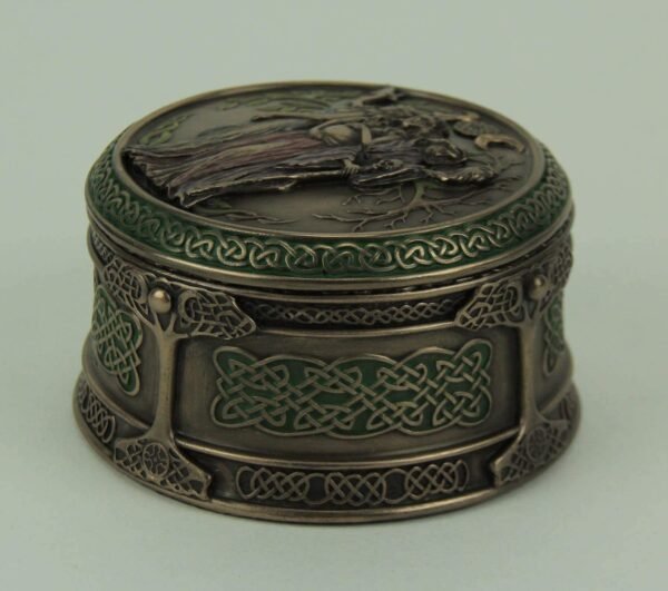 Magic  Collection~Celtic Triple Goddess Maiden Mother Crone Trinket Box