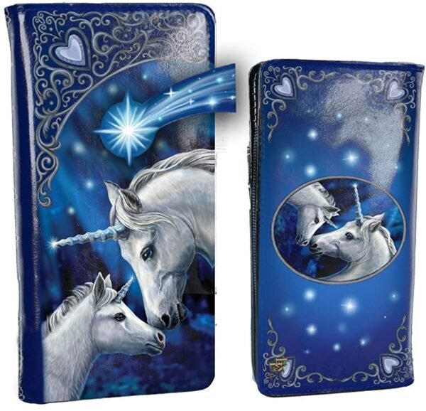 Lisa Parker Women Sacred Love Unicorn Embossed Purse