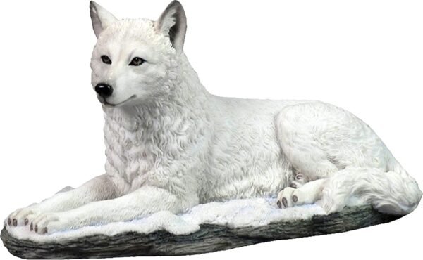 Animal Collection~ White Shadow Figurine 29cm White