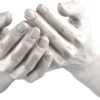 Magicun  Collection~Design Toscano The Offering Hands Wall Sculpture, 11 Inch, Polyresin, Antique Stone