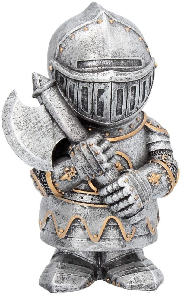 Magicun N.Giftware~Sir Chopalot Figurine 16cm Silver