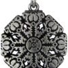 Soloman Pentant~Helm of Awe Aegishjalmur Rune Pendant Talisman Norse Jewelry for Warrior Protection