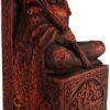Magicun Altar~Dryad Design Seated God Statue Wood Finish