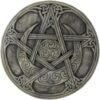 Magicun Altar-Moon Pentacle Plaque Stone Finish