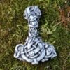 Pewter Urnes Style Thors Hammer Pendant