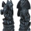 Fantasy Collection~ Dragon Chess Set 43cm Black