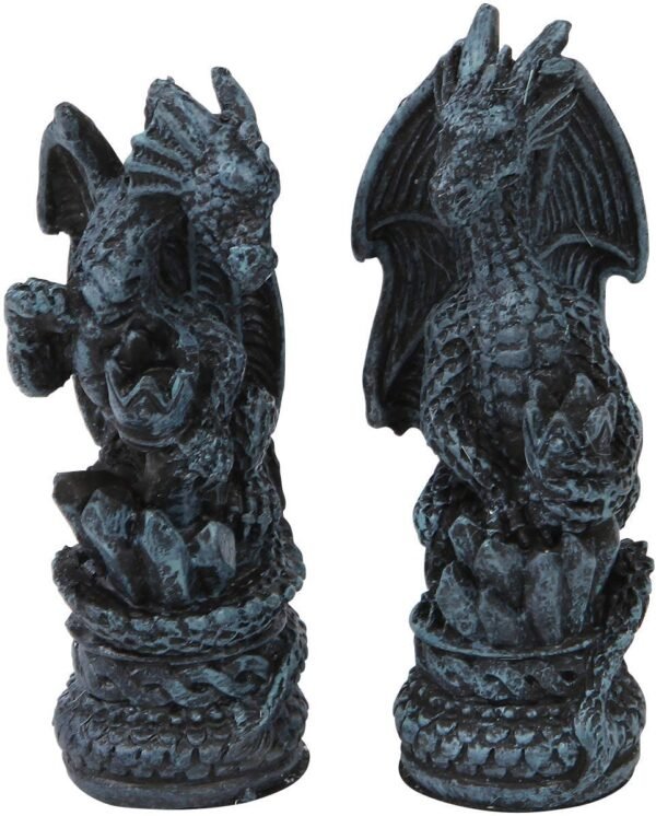 Fantasy Collection~ Dragon Chess Set 43cm Black