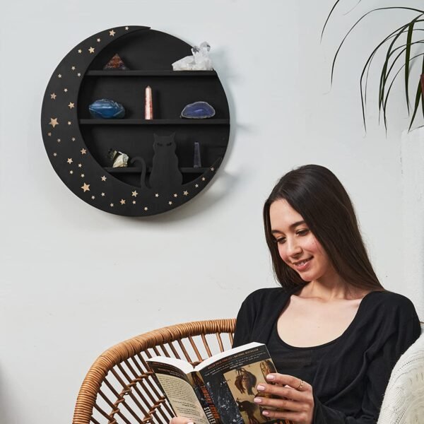 Cat Wall Display  Cat-Shaped Floating Shelves Wall Decor