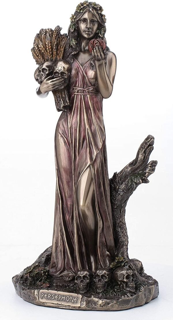 Magic  Collection~10.25 Inch Persephone Greek Goddess of Vegetation and The Underworld Antique Bronze Finish Statue