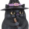 Animal Collection~ Lucky Black Cat Figurine 16cm, Resin, 12cm