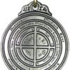 Soloman Pentant~Pewter Talisman for Poets Writers and Actors Pentacle Pendant - 1.25 Inch Diameter
