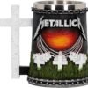 Band Merchandise~ Metallica-Master of Puppets Tankard, Resin, Black, 14.5cm