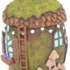 Nemesis Now Acorn Fairy House Figurine 18.5cm Brown, Resin