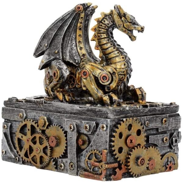 Fantasy Collection~ U3821K8 Secrets of the Machine Box 19.5cm Silver