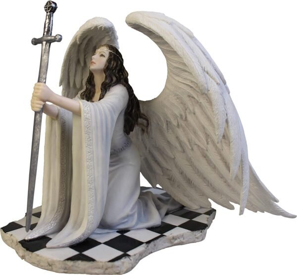 Artist Collections~ B2401F6 The Blessing Anne Stokes Figurine 21cm White