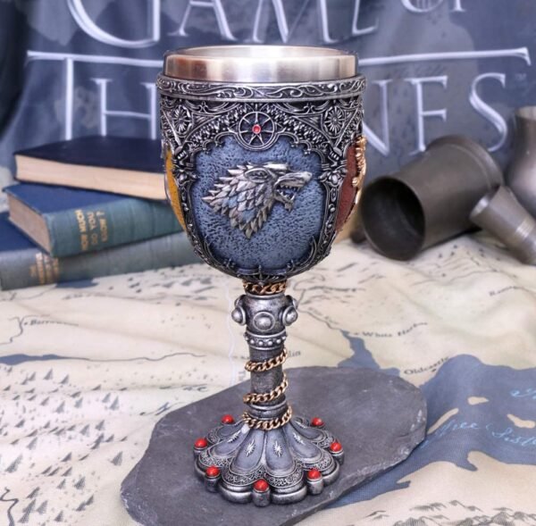Game of Thrones Goblet: Dragon Wine Chalice Sigil Goblet