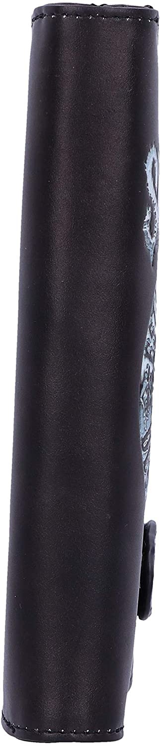 Magicun N.Giftware~, Black Officially Licensed Slipknot Flaming Goat Art Embossed Purse, 18.5cm